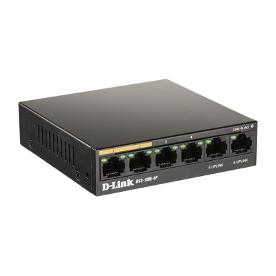 D-Link DSS-100E-6P, Power over Ethernet D-Link DSS-100E-6P, Power over Ethernet